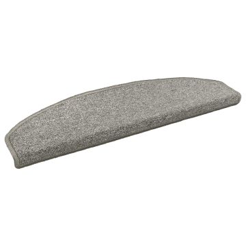 Tappetini per scale autoadesivi 15 pz 80 x 24,5 x 3,5 cm