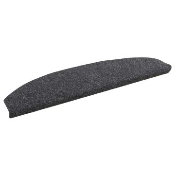 Tappetini per scale autoadesivi 15 pz 80 x 24,5 x 3,5 cm
