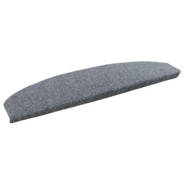 Tappetini per scale autoadesivi 15 pz 80 x 24,5 x 3,5 cm