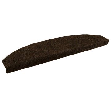 Tappetini per scale autoadesivi 15 pz 80 x 24,5 x 3,5 cm