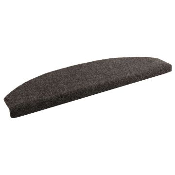 Tappetini per scale autoadesivi 15 pz 80 x 24,5 x 3,5 cm
