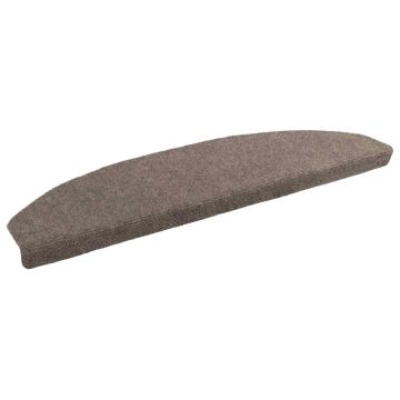 Tappetini per scale autoadesivi 15 pz 80 x 24,5 x 3,5 cm Moca