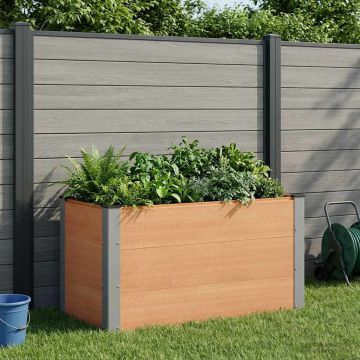 Letto rialzato da giardino Marrone 100 x 50 x 54 cm