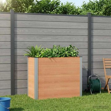 Letto rialzato da giardino Marrone 100 x 50 x 91 cm
