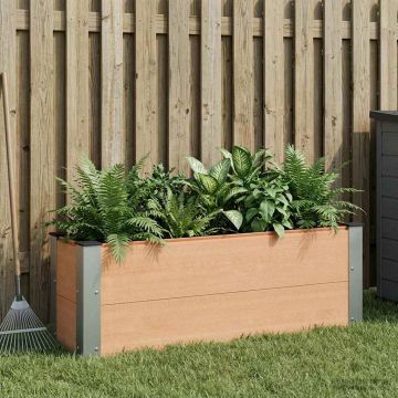 Letto rialzato da giardino Marrone 100 x 30 x 36 cm