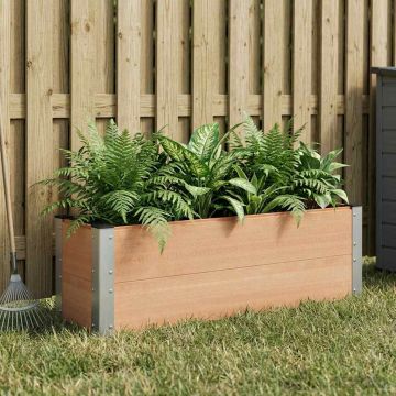 Letto rialzato da giardino Marrone 100 x 30 x 72 cm