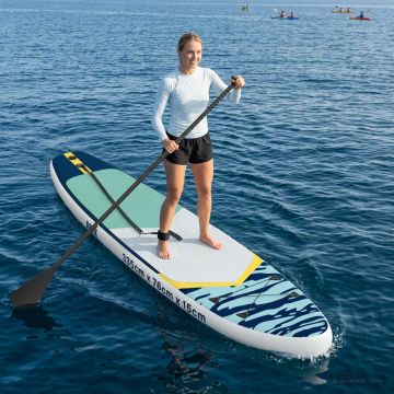 Tavola da Paddle Inflabile APEX 335 x 76 x 15 cm Blu per
