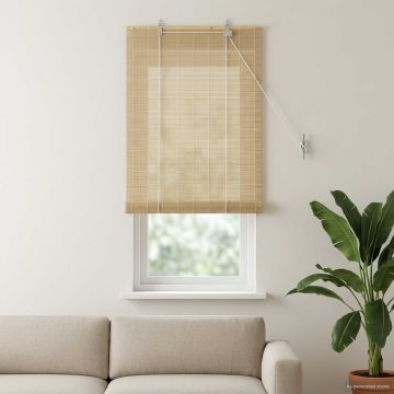 Tenda a rullo Naturale 70 x 160 cm Bambù