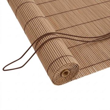 Tenda a rullo Marrone 50 x 220 cm Bambù