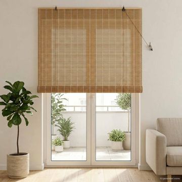 Tenda a rullo Natura 130 x 220 cm Bambù