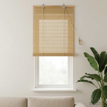 Tenda a rullo Naturale 60 x 160 cm Bambù