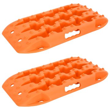 Pannello di trazione 2 pz Arancione 57,5x30,5x5,5 cm