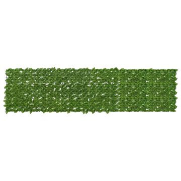 Schermo per balcone con foglie Verde e Giallo 300 x 75 cm