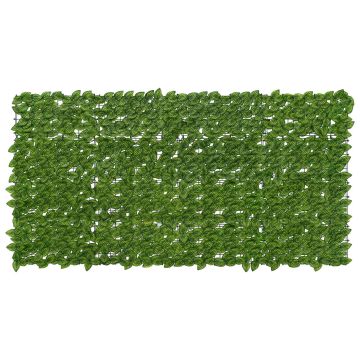 Schermo per balcone con foglie Verde e Giallo 200 x 100 cm