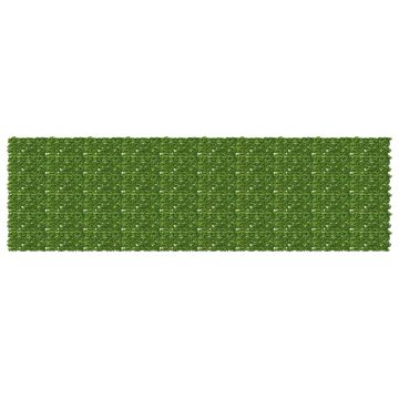Schermo per balcone con foglie Verde e Giallo 500 x 150 cm