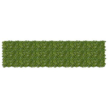 Schermo per balcone con foglie Verde e Giallo 300 x 75 cm