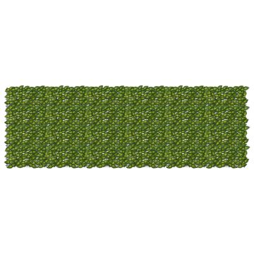 Schermo per balcone con foglie Verde e Giallo 300 x 100 cm