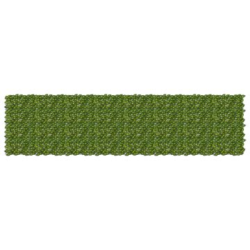 Schermo per balcone con foglie Verde e Giallo 400 x 100 cm