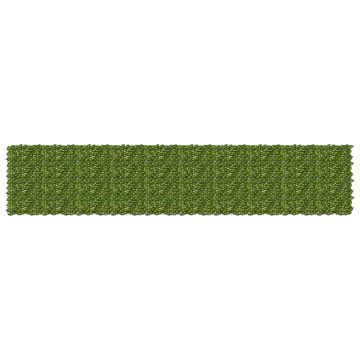 Schermo per balcone con foglie Verde e Giallo 500 x 100 cm