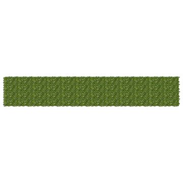 Schermo per balcone con foglie Verde e Giallo 600 x 100 cm