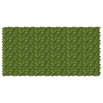 Schermo per balcone con foglie Verde e Giallo 300 x 150 cm