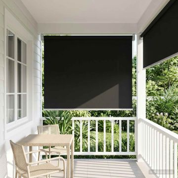 Tenda da sole a rullo con protezione UV Antracite Poliestere