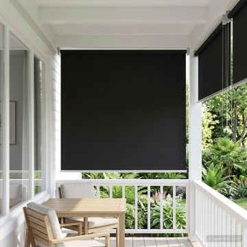 Tenda da sole a rullo con protezione UV Antracite Poliestere