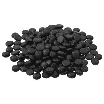 Nugget di vetro 17-19 mm Nero Vetro