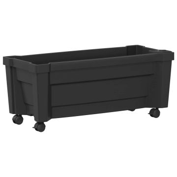 Vaso Calypso con Ruote PP Antracite