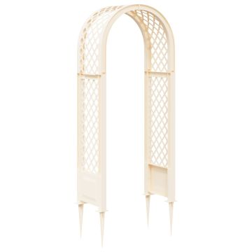 Arco di rose con punte PP Bianco