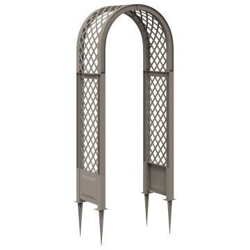Arco di rose con punte PP Grigio
