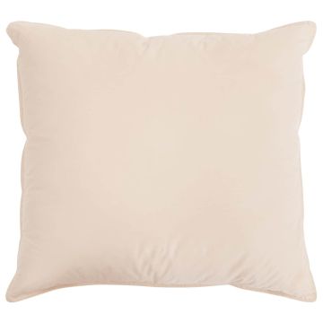 Cuscino 50 x 50 cm Tutte le stagioni Fibra di Kapok Beige