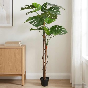 Pianta Monstera Artificiale Verde 94 x 18 x 170 cm