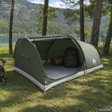 Tenda da Trekking Impermeabile 2 persona Verde militare