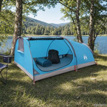 Tenda da Trekking Impermeabile 1 persona Blu