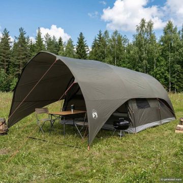 Tenda a tunnel con copertura impermeabile 10 persona 10 persone