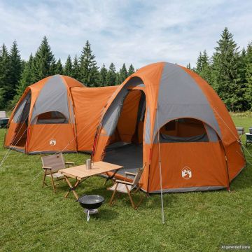 Tenda familiare con telo da pioggia resistente all'acqua