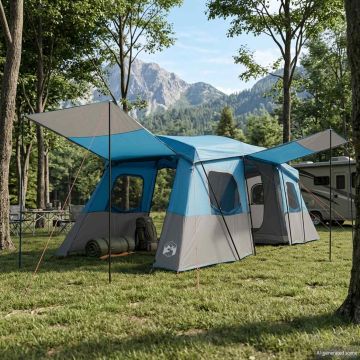 Tenda Istantanea con Copertura Impermeabile 3 persona Blu