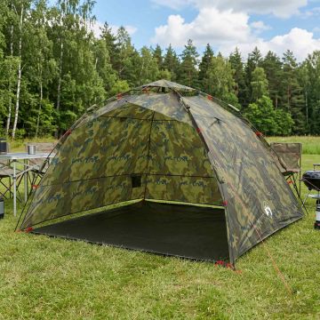 Tenda da pesca con rilascio rapido 4 persona Camouflage Leggero