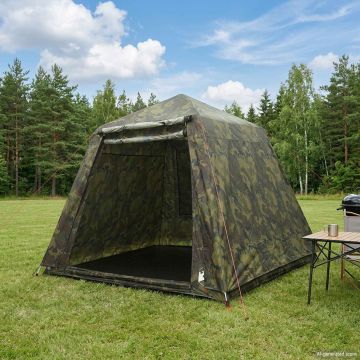 Tenda da pesca con rilascio rapido 4 persone Camouflage Leggero
