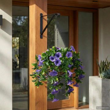 Fiori Artificiali Viola 66 x 75 x 70 cm PE e Acciaio