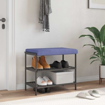 Cuscino per panchina Tessuto Blu jeans Profondità 35 cm