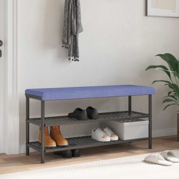 Cuscino per panchina Tessuto Blu jeans Profondità 35 cm