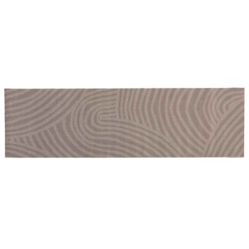 Tappeto da Cucina Scandinavo marrone 300 x 60 cm