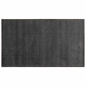Tappetino Grigio Chiaro 90 x 60 cm 100% Poliammide