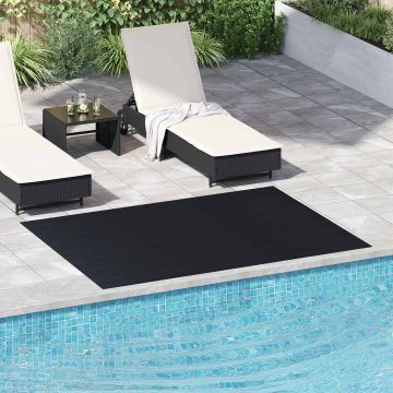 Tappeto per pavimento Nero 1,5 x 2 m Gomma
