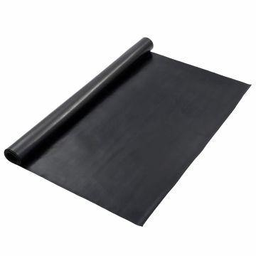 Tappeto per pavimento Nero 1,2 x 2 m Gomma