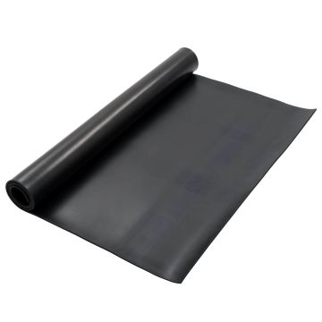 Tappeto per pavimento Nero 1,2 x 2 m Gomma