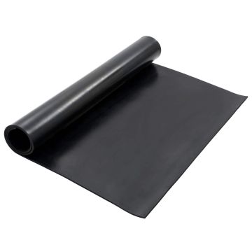 Tappeto per pavimento Nero 1,2 x 2 m Gomma