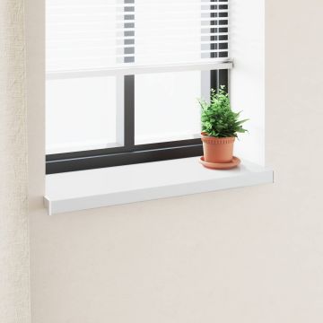 Soglia della Finestra Bianco 100 x 35 x 4,5 cm PVC